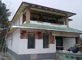 Korszerű és családias lakóépület: a dryvitozás – 10 cm